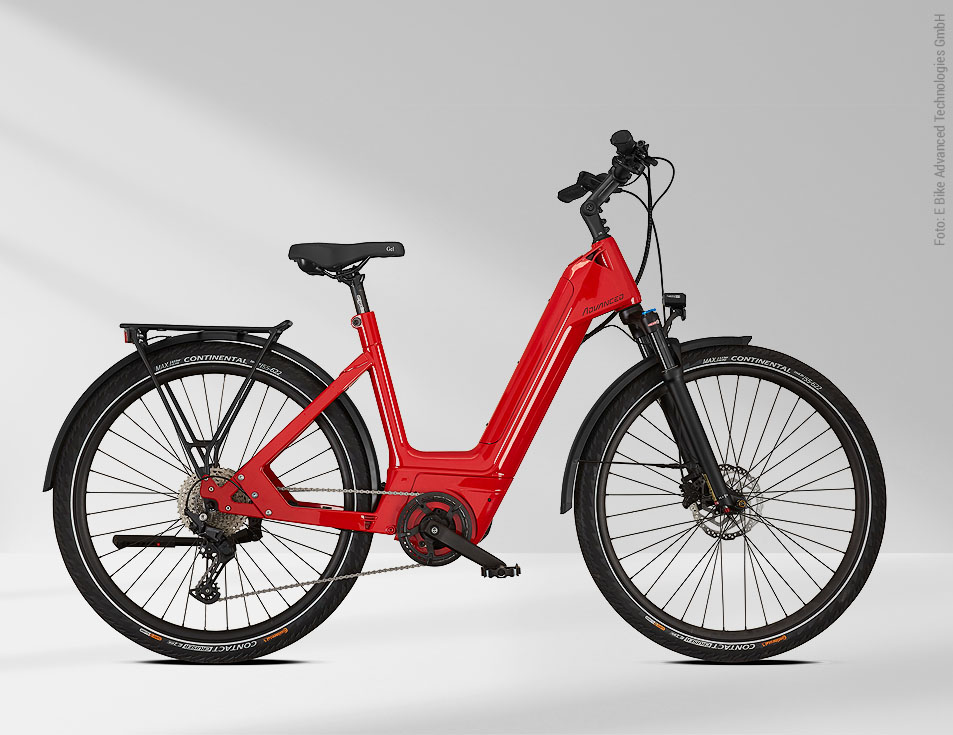 Advanced Urban-Bikes, E-MTB und Trekkingräder mit Motor
